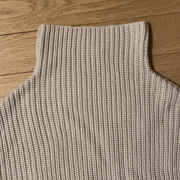 Aritzia Wilfred Free Montpellier Turtleneck Sweater Dress Grey Size XS - Picture 3 of 4